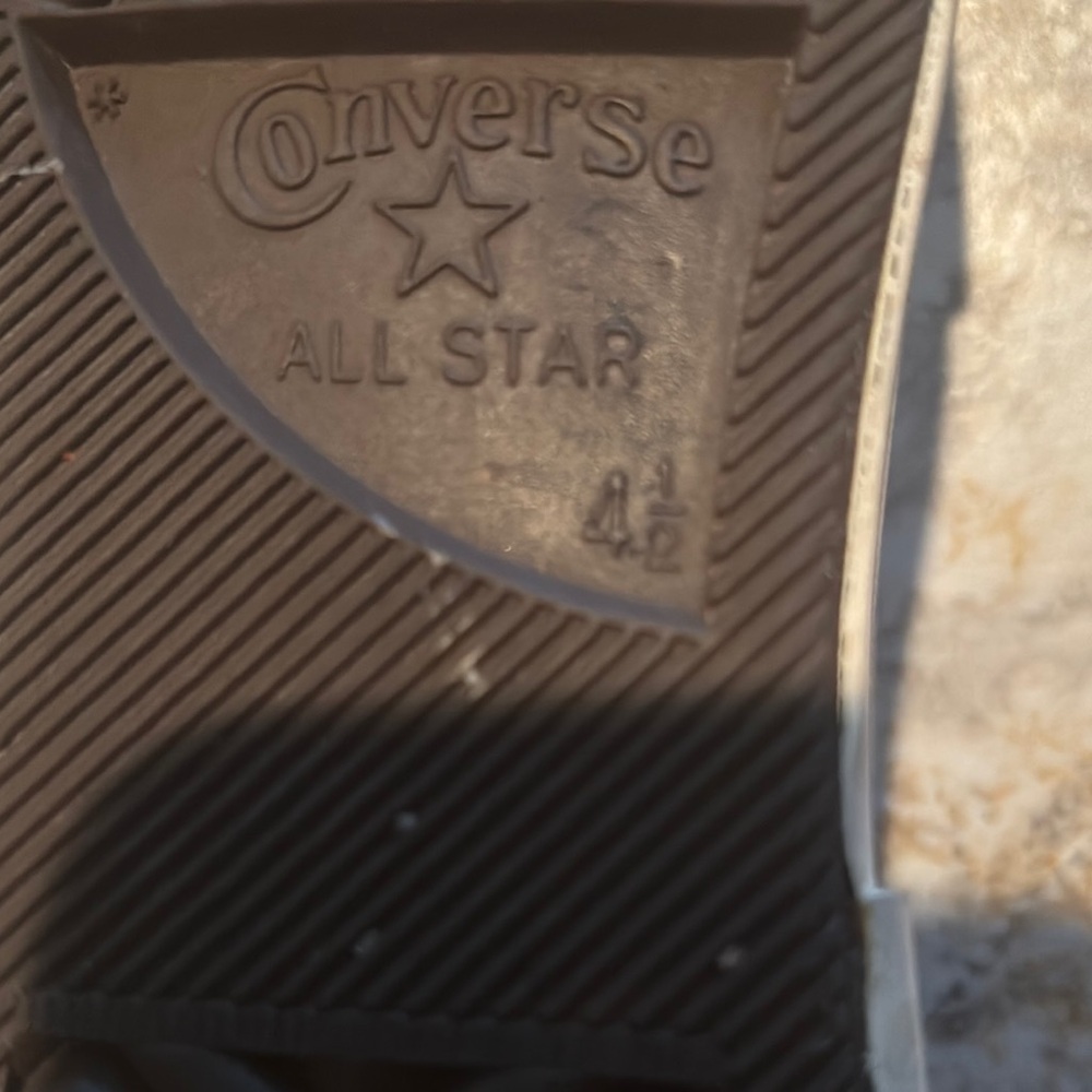 Converse Metallic Silver Square Toe Sneakers - image 6